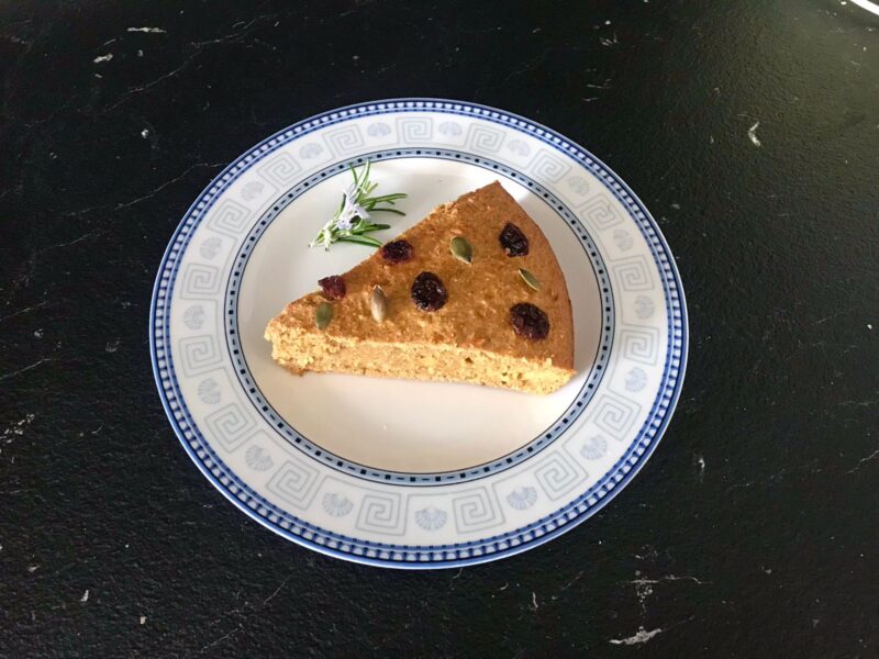 Healthy apple pie