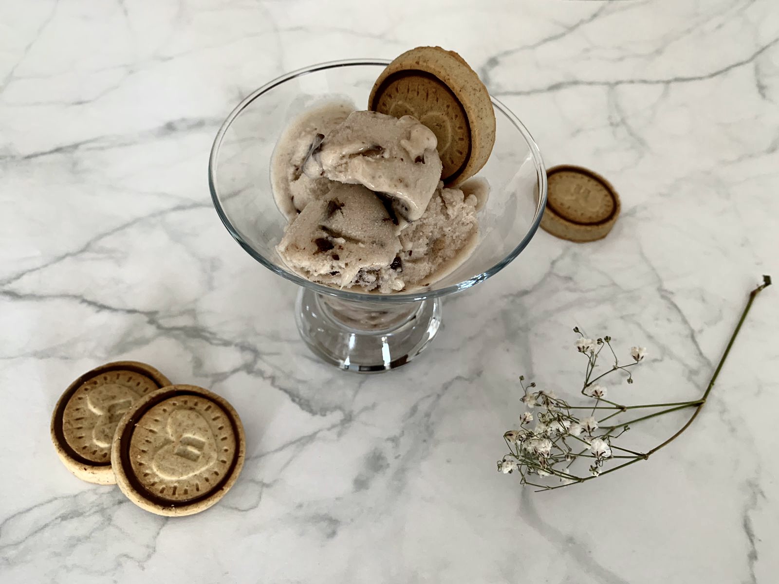 Delicious Banana Chocolate Ice Cream